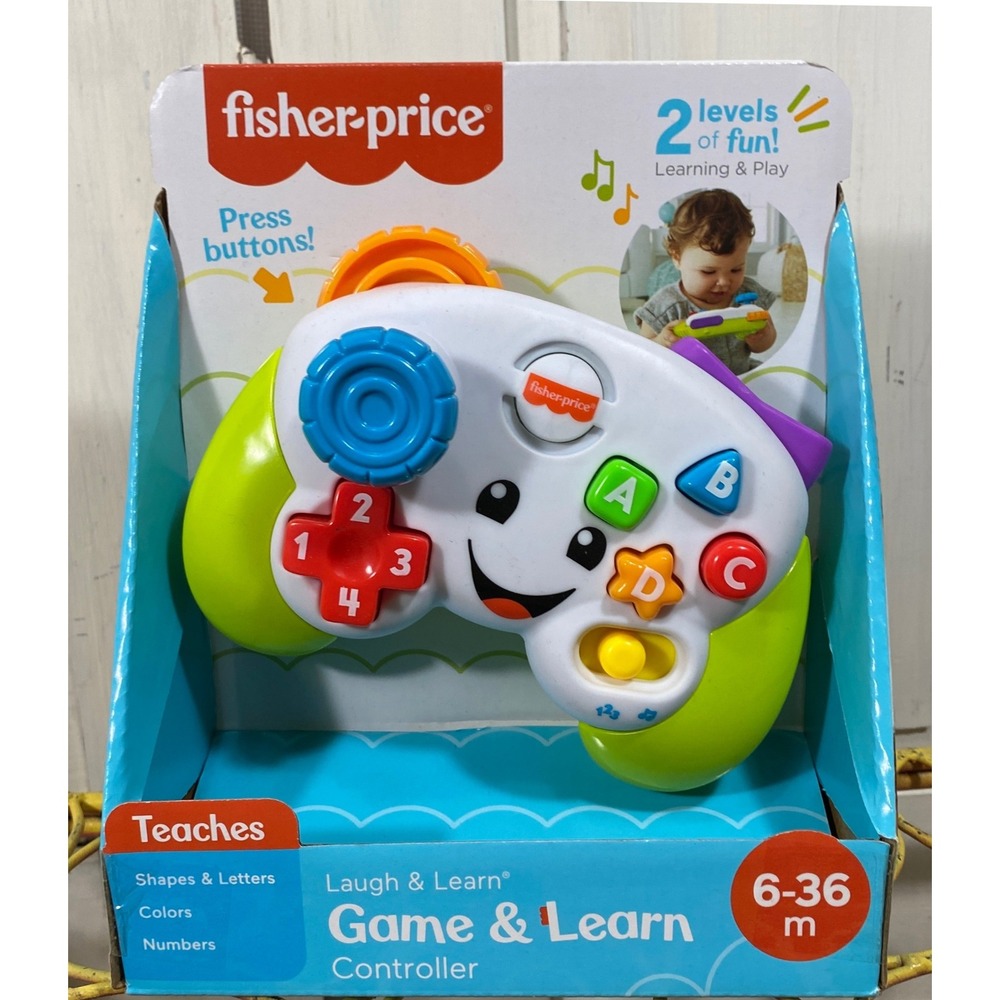 Fisher-Price Laugh & Learn Game Controller Baby Toy 6-36 Months NIB